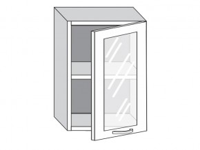 1.50.3 Шкаф настенный (h=720) на 500мм с 1-ой стекл. дверцей в Усть-Катаве - ust-katav.magazin-mebel74.ru | фото