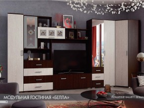 Гостиная Белла венге с угловым шкафом в Усть-Катаве - ust-katav.magazin-mebel74.ru | фото