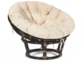 Кресло Papasan 23/01 W с подушкой Antique brown, ткань Старт в Усть-Катаве - ust-katav.magazin-mebel74.ru | фото