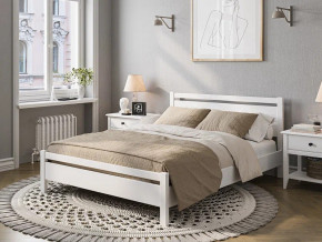 Кровать Вероника-1 1200 Белый античный в Усть-Катаве - ust-katav.magazin-mebel74.ru | фото