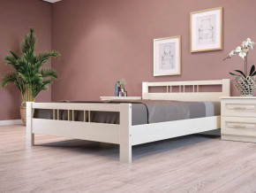 Кровать Вероника-3 1200 Белый античный в Усть-Катаве - ust-katav.magazin-mebel74.ru | фото