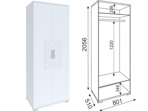 М01 Шкаф двухдверный в Усть-Катаве - ust-katav.magazin-mebel74.ru | фото