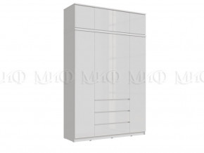 Шкаф 1600 с антресолью Челси Белый в Усть-Катаве - ust-katav.magazin-mebel74.ru | фото